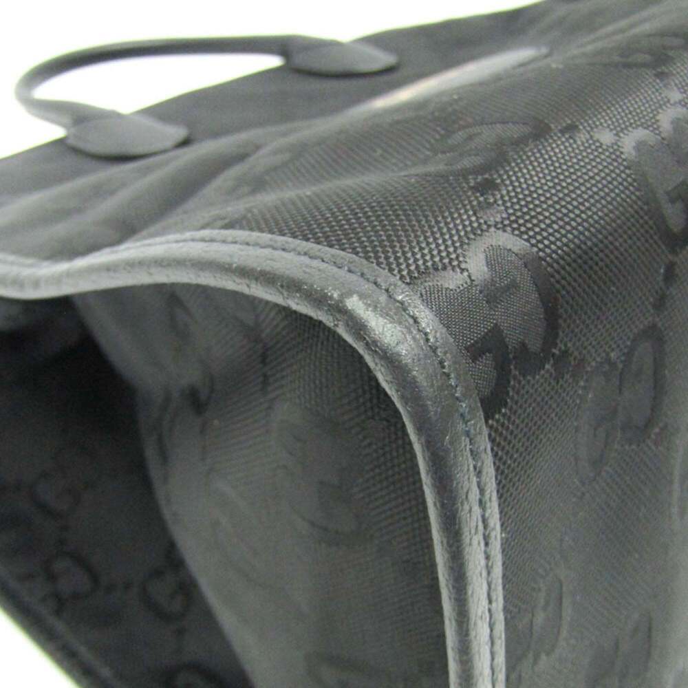 GUCCI Black Leather Shoulder Bag - Picture 5 of 13